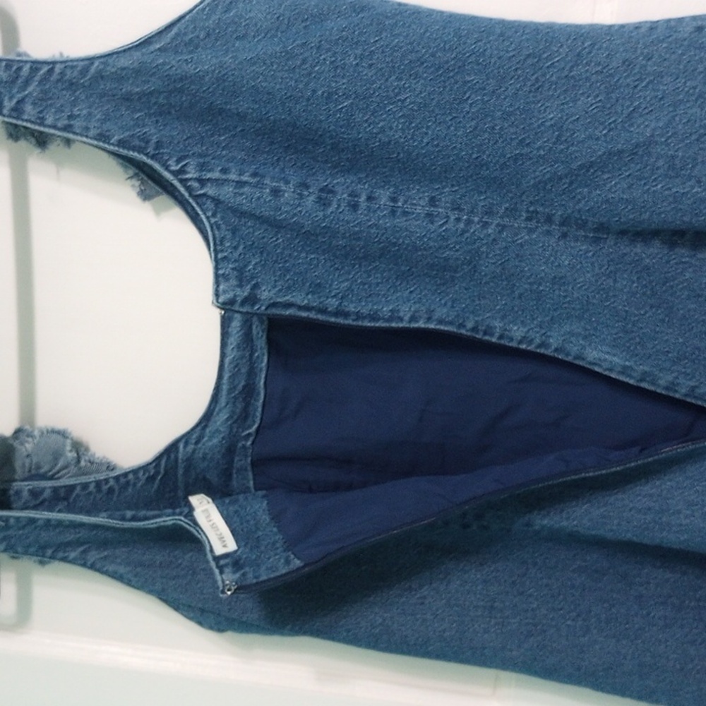 Avec Les Files Rosette Denim Dress - Picture 6 of 9